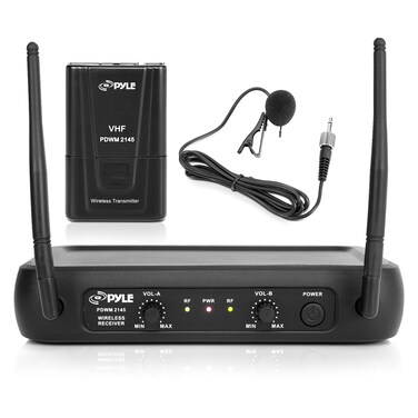 Pyle - Pro Wireless Microphone System (PDWM2145.5)