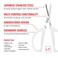 Joyce Chen J51-0620 Scissors, White