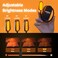 Amber Light + Book for Nighttime Reading - Blue Blocking, Rechargeable LED Kindle