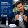 Crizal® Premium Eyeglass Cleaner Kit   Lens Cleaning Solution & Microfiber Cloth   Designed & Tested by Crizal®   Safe for Advanced AR-Coated & Premium Lenses   2 oz