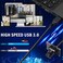 ALPCAM High Speed USB3.0 USB Camera 2MP USB Camera Module with IMX291 Image Sensor, 1920 * 1080@50fps Webcam with 100 Degree No Distortion Lens for Android Windows Linux,Plug&amp;Play Webcam