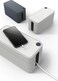 Durable CAVOLINE Cable Management Box S   Safely Store Power Blocks and Cables   Premium Flame Retardant Plastic   Small Box in Graphite