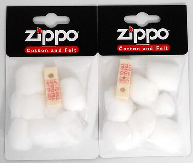 Zippo - Cotton Oil Lighter 2 Pack