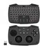 Rii (Backlit Version) RK707 3 in 1 Multifunctional 2.4GHz Wireless Portable Game Controller 62-Key Rechargeable Keyboard Mouse Combo Turbo Vibration Function for PC/Raspberry pi2/Android TV Google/TV