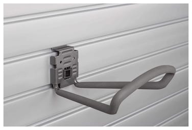 HandiWall 8" Loop Hook with Locking Bracket for Tool Storage on Slatwall Panels