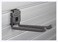 HandiWall 8" Double Hook with Locking Bracket for Tool Storage on Garage Slatwall Panels
