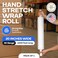 IDL Packaging 20" x 1000' 80G Hand Stretch Wrap Roll w/Handles - USA-Made