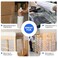 IDL Packaging 20" x 1000' 80G Hand Stretch Wrap Roll w/Handles - USA-Made