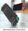 mumba Dockable TPU Grip Protective Cover Case for Nintendo Switch and Joy-Con Controller (Black)