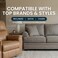 House2Home 25" Couch Spring Repair Kit - Fix Sagging Cushions - Includes 4pk Springs, Clips, Wire, Screws &amp; Instructions