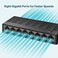 TP-Link TPLink 8Port 101001000Mbps Desktop Network Switch