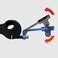 Dymoece Adjustable Out Front Computer Mount,Bicycle Extended Mount，Bike Stem Mount for Wahoo Elemnt,Elemnt Bolt and Elemnt Mini black
