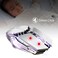 TENMOS T12 Wireless Gaming Mouse, Silent Rechargeable Computer Mice-Silver