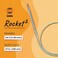 skacel by addi addi Rocket2 [Squared] Circular Knitting Needles - 47 Inch, US 4 (3.5mm)