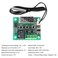 Aitrip 3pcs W1209 12V DC Digital Temperature Controller Board with 10A One-channel Relay and Waterproof Micro Digital Thermostat -50-110°C Electronic Temperature Temp Control Module Switch (With Case)