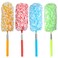Tonmp 4 Pcs Microfiber Duster, Microfiber Hand Duster Washable Microfibre Cleaning Tool Extendable Dusters for Cleaning Office, Car, Computer, Air Condition, Washable Duster