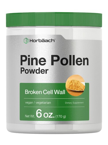 Horb&auml;ach Pine Pollen Powder 5000 mg   6 oz   Broken Cell Wall