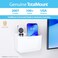 TotalMount Hole-Free Remote Holders &ndash; Eliminate Need to Drill Holes in Your Wall (for 2 or 3 Remote Controls &ndash; White &ndash; Quantity 2)