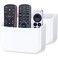 TotalMount Hole-Free Remote Holders &ndash; Eliminate Need to Drill Holes in Your Wall (for 2 or 3 Remote Controls &ndash; White &ndash; Quantity 2)