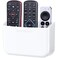 TotalMount Hole-Free Remote Holder – Eliminates Need to Drill Holes in Your Wall (for 2 or 3 Remote Controls – White – Quantity 1)