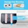TotalMount Hole-Free Remote Holders – Eliminate Need to Drill Holes in Your Wall (For 2 or 3 Remote Controls – Black – Quantity 2)