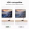 Cmple - 2 Pack High Speed HDMI Cable, 10 ft, 4k@60Hz, Ultra Thin, ARC, 3D, Flexible
