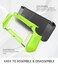 Mumba Dockable Case for Nintendo Switch, [Blade Series] TPU Grip Protective Cover Case Compatible with Nintendo Switch Console and Joy-Con Controller (Green)