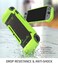 Mumba Dockable Case for Nintendo Switch, [Blade Series] TPU Grip Protective Cover Case Compatible with Nintendo Switch Console and Joy-Con Controller (Green)