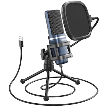 TONOR USB Gaming Microphone Set (Black)