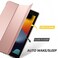 Moko Smart Case for iPad 9th/ 8th/ 7th Generation Case 10.2 Inch, Rose Gold