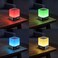 Gallstep Bluetooth Speaker with Alarm Clock, Touch Sensor Bedside Lamp, Night Lights