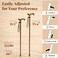 Merry Sticks Designer Folding Adjustable Walking Cane