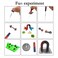 EUDAX Labs Junior Science N/S Magnet Set for Education Science Experiment Tools Icluding Bar/Ring/Horseshoe/Compass Magnets