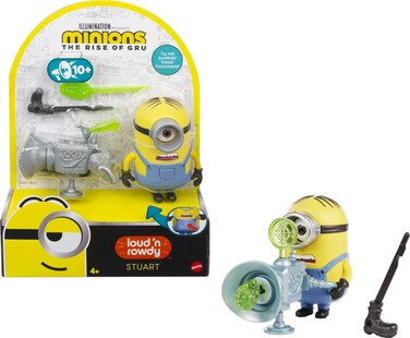 Minions Mattel GMF04 Loud &lsquo;N Rowdy Stuart
