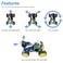 Freenove 4WD Smart Car Kit for Raspberry Pi 5 4 B 3 B+ Zero 2 W, Face Tracking, Line Tracking, Light Tracing, Obstacle Avoidance, App Control, Camera, Servo (Raspberry Pi NOT Included)