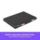 Logitech iPad (7th, 8th and 9th generation) Keyboard Case   Slim Folio with integrated wireless keyboard (Graphite), 7.3" x 10.1" x 0.9