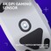 Logitech G Logitech G203 Wired Gaming Mouse, 8,000 DPI, Rainbow Optical Effect LIGHTSYNC RGB, 6 Programmable Buttons, On-Board Memory, Screen Mapping, PC/Mac Computer and Laptop Compatible - White