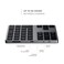 Satechi Bluetooth Extended Numeric Keypad, Rechargeable 34-Key, Space Grey