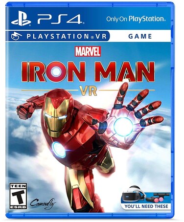 PlayStation Marvel's Iron Man VR for PS4 (VR Headset Kit and PS Move controllers required) (PS4)