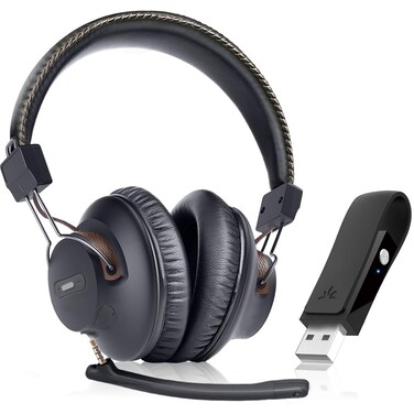 Avantree DG59M - Bluetooth Gaming Headset with USB Adapter