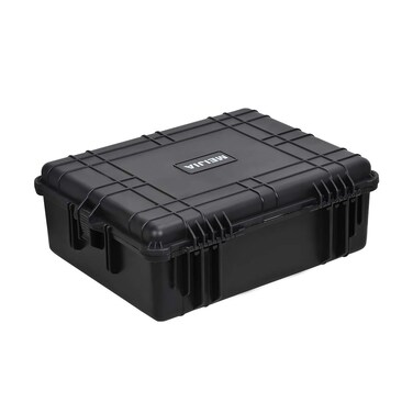 MEIJIA Portable Waterproof Protective Hard Case,Compact Camera Case with Customized Fit Foam Insert, Elegant Black