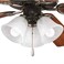 DAYONE Ceiling Fan Chain Pulls White Wooden Pull Chain Extension for Ceiling Light Fan Chain 4 Pack
