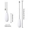 DAYONE Ceiling Fan Chain Pulls White Wooden Pull Chain Extension for Ceiling Light Fan Chain 2 Pack