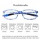 DOOViC Computer Reading Glasses 4 Pack Blue Light Blocking Glasses Anti Eyestrain Flexible Lightweight Readers for Women Men