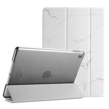ProCase for iPad 9th/ 8th/ 7th Generation Case 10.2 Inch, Whitemarble
