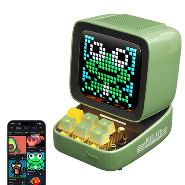 Divoom Ditoo Pro Bluetooth Mini Speaker - Green