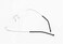 BEHLINE Silicone Replacement Temple Tips for Lindberg, Silhouette and Other Thin Wire Rimless Frames Temples(Black)