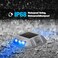 VOLISUN Solar Deck Driveway Dock Lights,Solar Pathway Lights,Blue 12 Pack