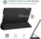 ProCase iPad 10.2 Case 2021 9th Gen/ 2020 8th Gen/ 2019 7th Gen Case with Tempered Glass Screen Protector, Slim Stand Hard Shell Protective Smart Cover for 10.2” iPad 9th/8th/7th Generation -Black
