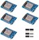 ACEIRMC Organizer ESP8266 ESP-12 ESP-12F NodeMcu Mini D1 Module WeMos Lua 4M Bytes WLAN WiFi Internet Development Board Base on ESP8266 ESP-12F for Arduino,Compatible with WeMos D1 Mini (5pcs)